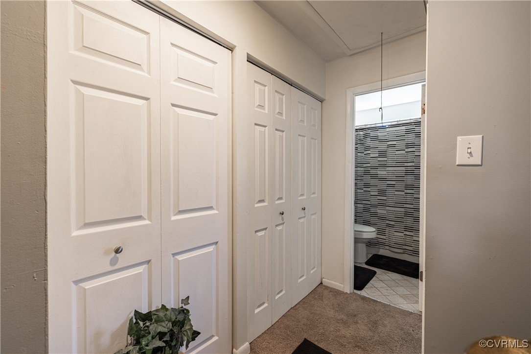 1801 Beaver Road Highland Springs, VA 23075 - Photo 23 of 28 Hall featuring carpet