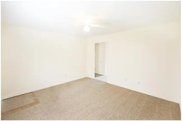 a view of empty room