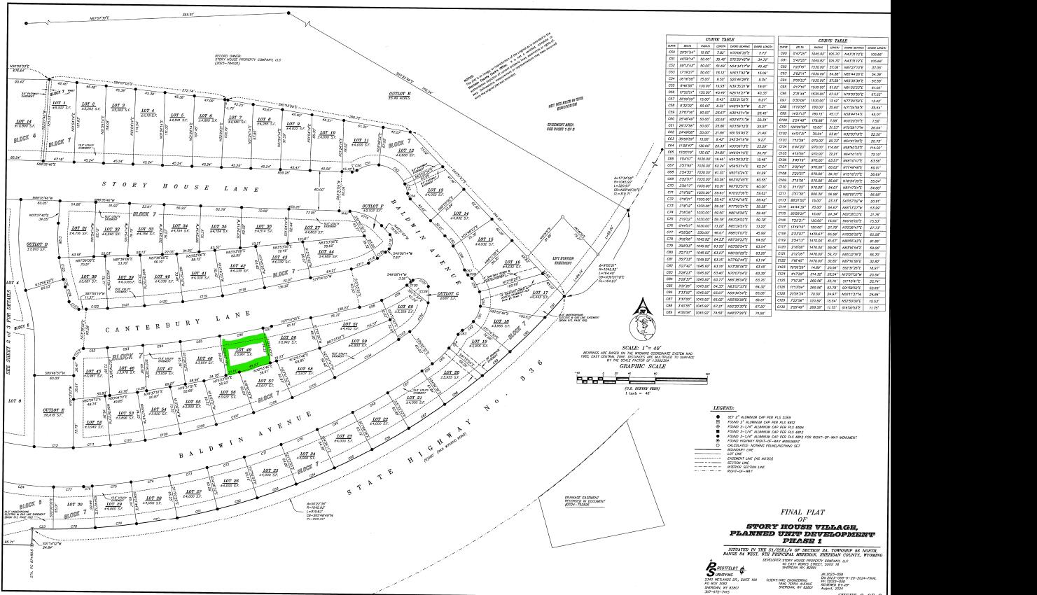 Lane Sheridan, WY 82801 - Photo 62 of 62 Block 7 Lot 49