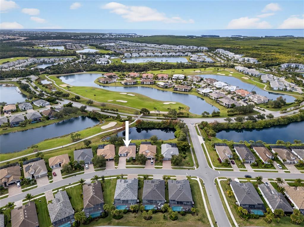 25187 Keygrass Court Punta Gorda, FL 33955 - Photo 2 of 54 an aerial view of residential houses with outdoor space