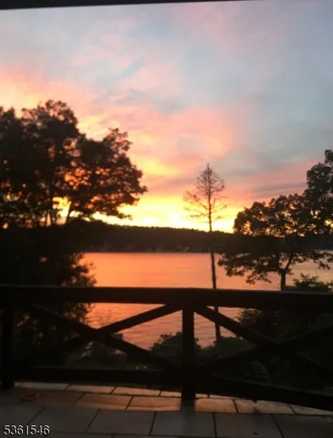 a view of ocean from a balcony
