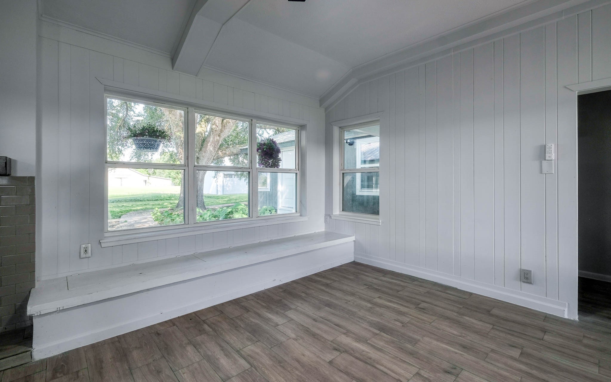 20515 Kickapoo Road Waller, TX 77484 - Photo 5 of 50 a view of empty room with wooden floor and fan