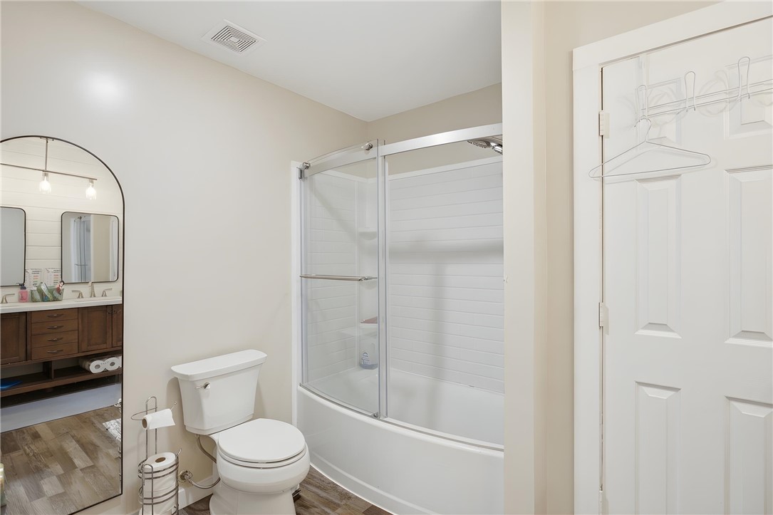 311 Cumberland Way Anderson, SC 29621 - Photo 25 of 44 Modern bath with shower-tub combo and sleek vanity reflects contemporary design.
