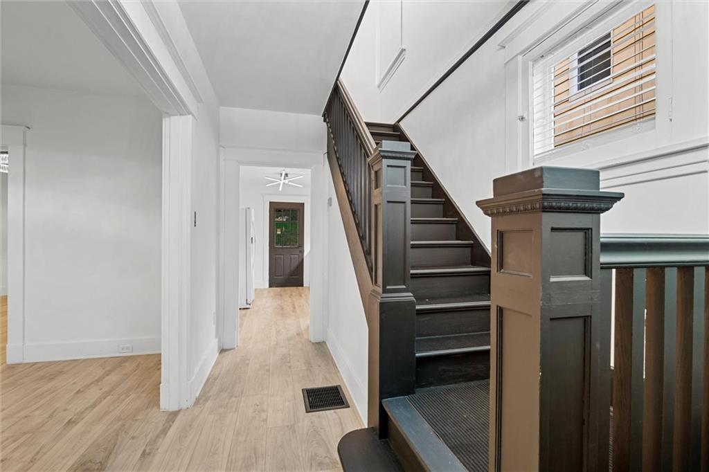 56 Bascom Avenue Pittsburgh, PA 15214 - Photo 2 of 46 a view of entryway and gallery with wooden floor