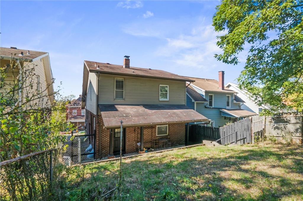 56 Bascom Avenue Pittsburgh, PA 15214 - Photo 35 of 46 a view of a house with a yard and plants