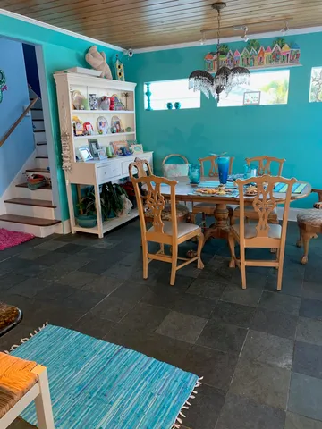 a view of a terrace with sitting area