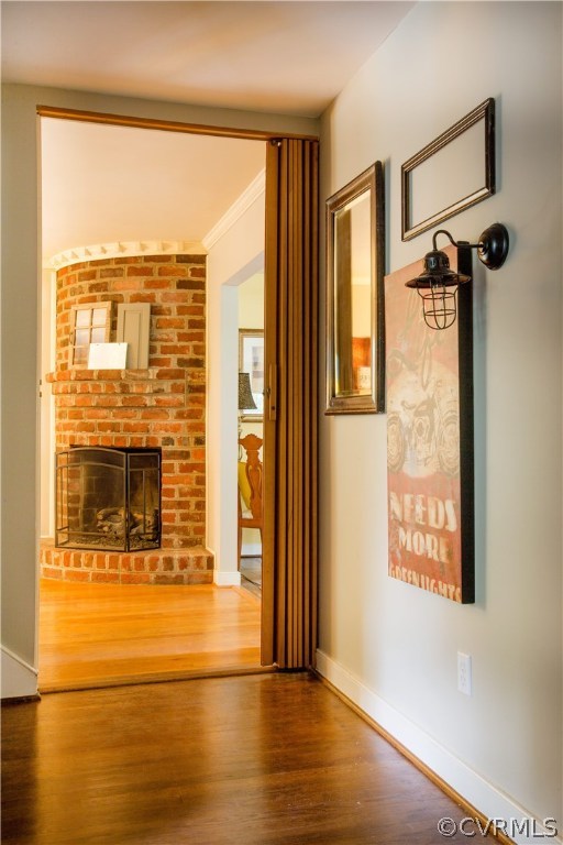 10301 Apache Road Richmond, VA 23235 - Photo 9 of 24 a view of a room with wooden floor and windows
