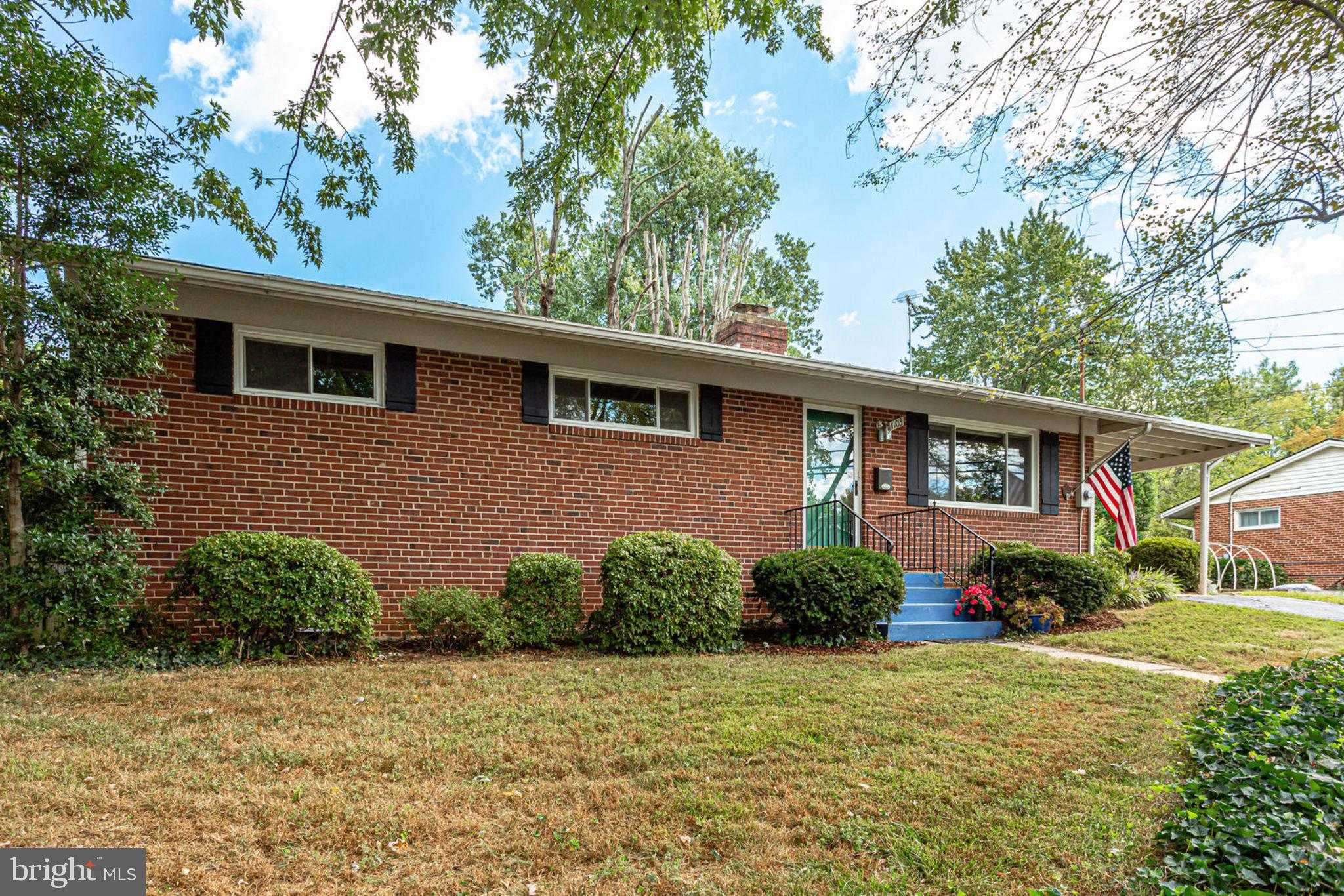Charming brick rambler
