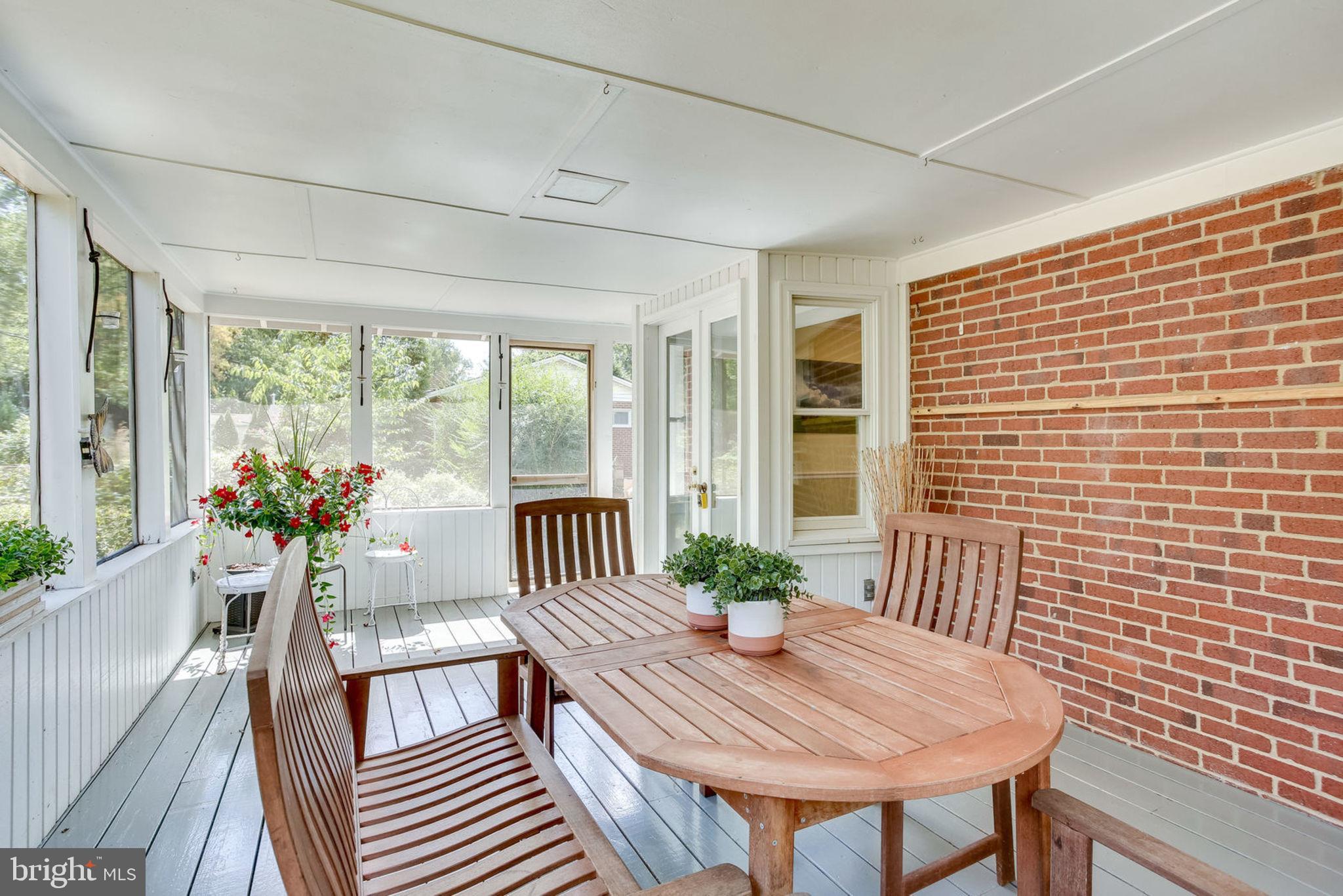 4103 Sideburn Road Fairfax, VA 22030 - Photo 13 of 54 Screened porch... great space for entertaining