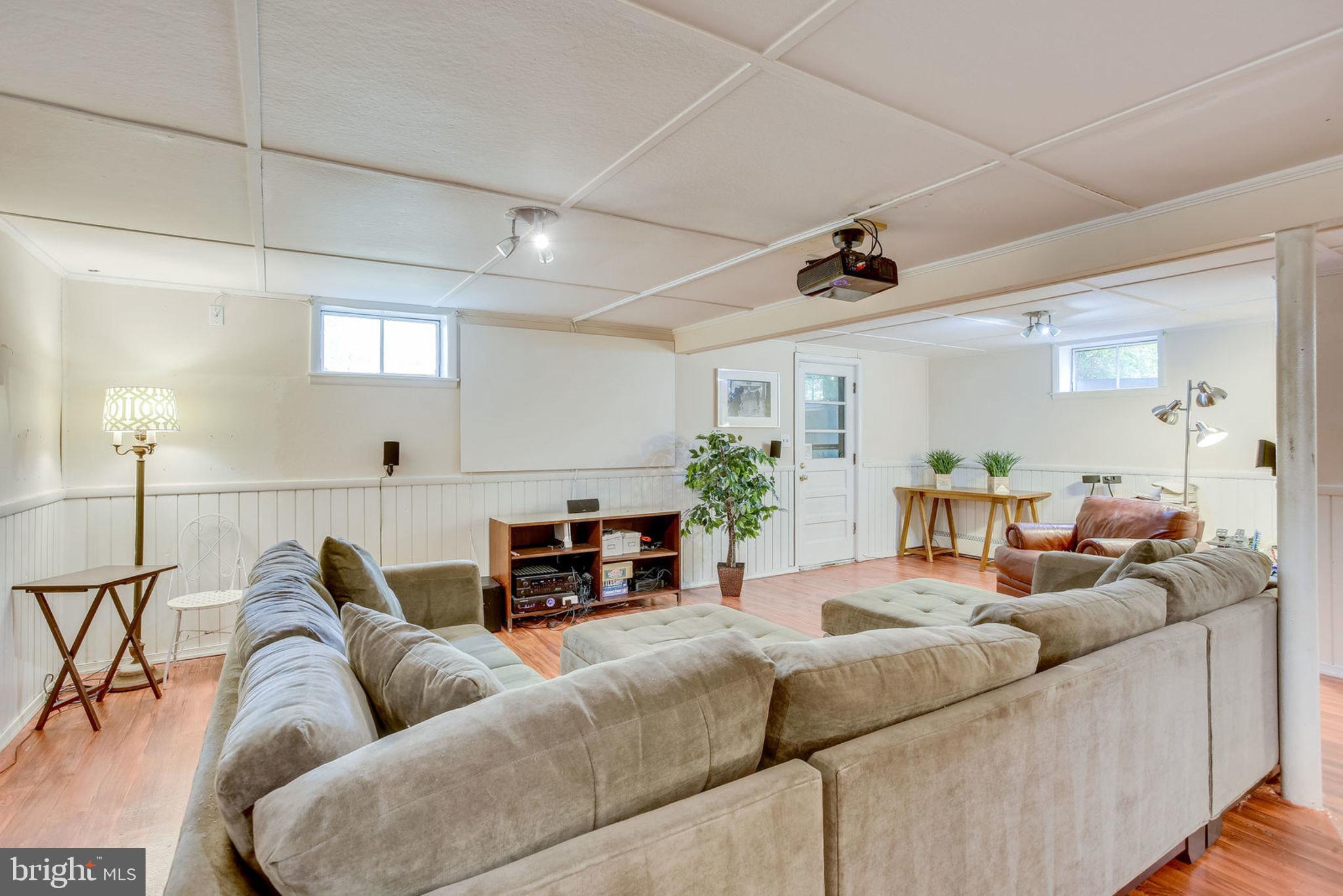 4103 Sideburn Road Fairfax, VA 22030 - Photo 31 of 54 Spacious Recreation room w/walkout
