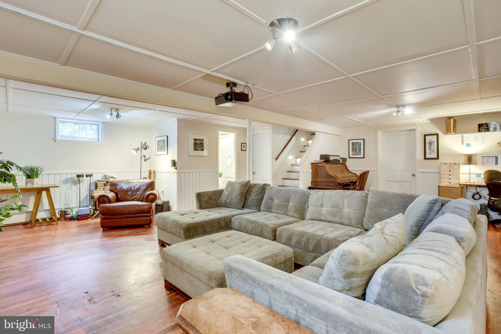 4103 Sideburn Road Fairfax, VA 22030 - Photo 36 of 54 Spacious Recreation room w/walkout