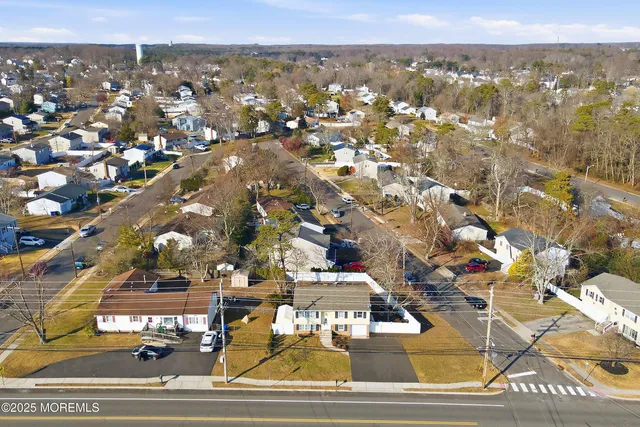 a front view of a house with swimming pool