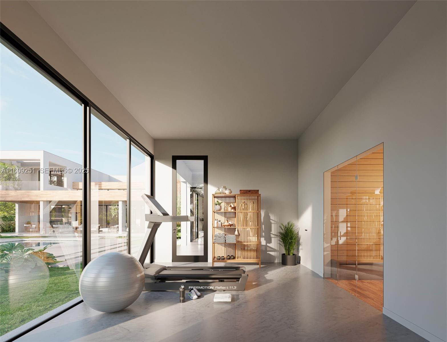 6675 Southwest 96th Street Pinecrest, FL 33156 - Photo 19 of 68 Exercise room and sauna