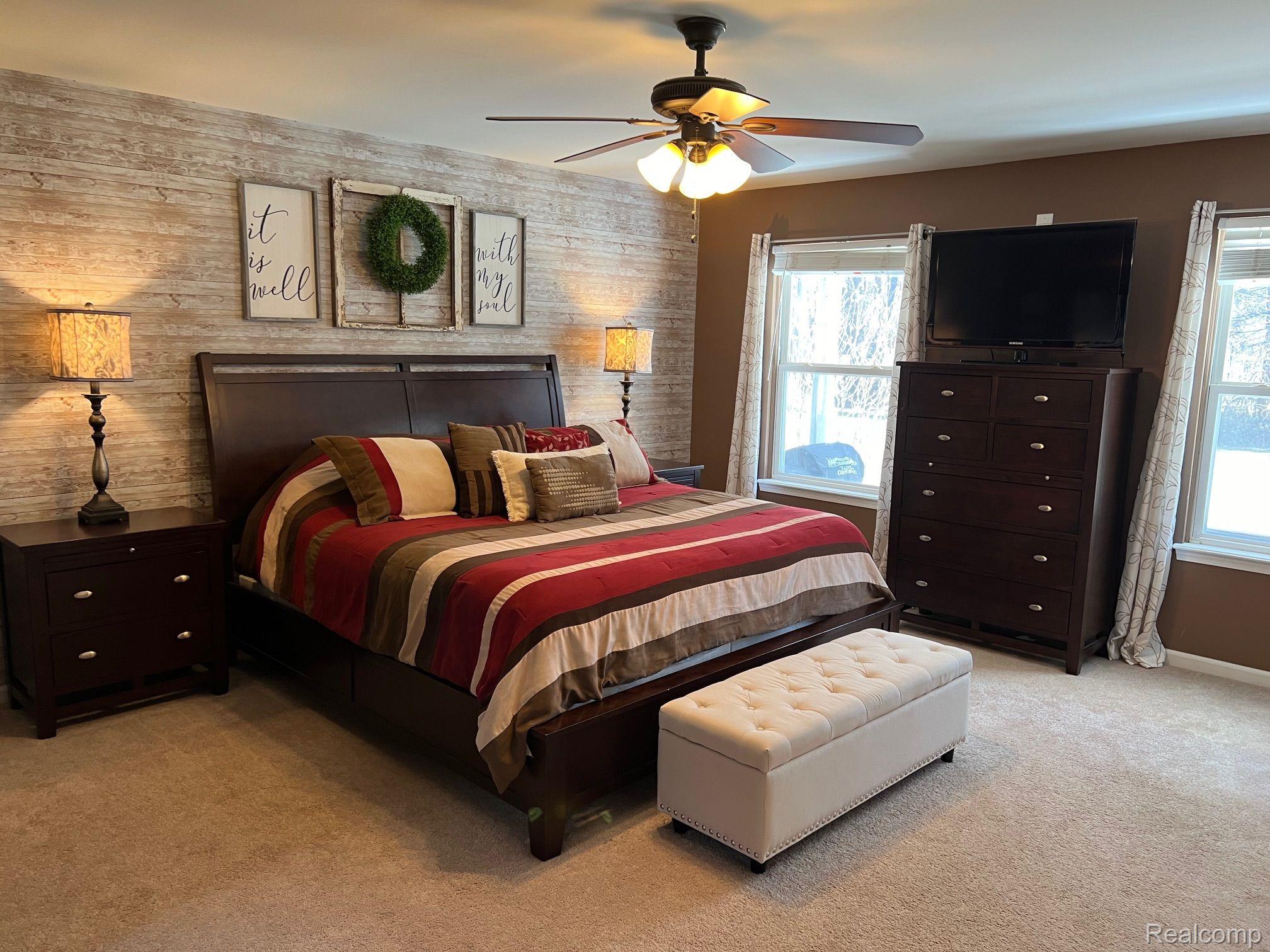 3921 5 Lakes Road Lapeer, MI 48446 - Photo 21 of 43 1st floor primary Bedroom