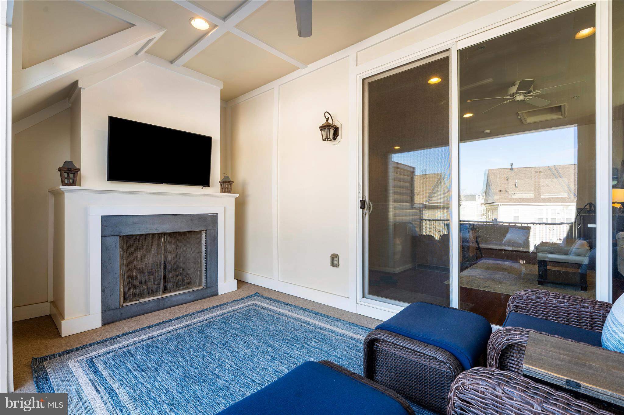 1135 Holden Road Frederick, MD 21701 - Photo 5 of 61 Covered balcony with fireplace