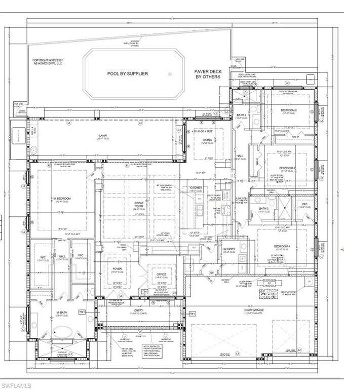 335 Burning Tree Drive Naples, FL 34105 - Photo 27 of 27 View of home floor plan