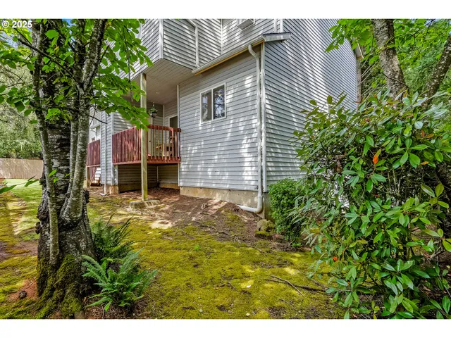 a view of a house with a door