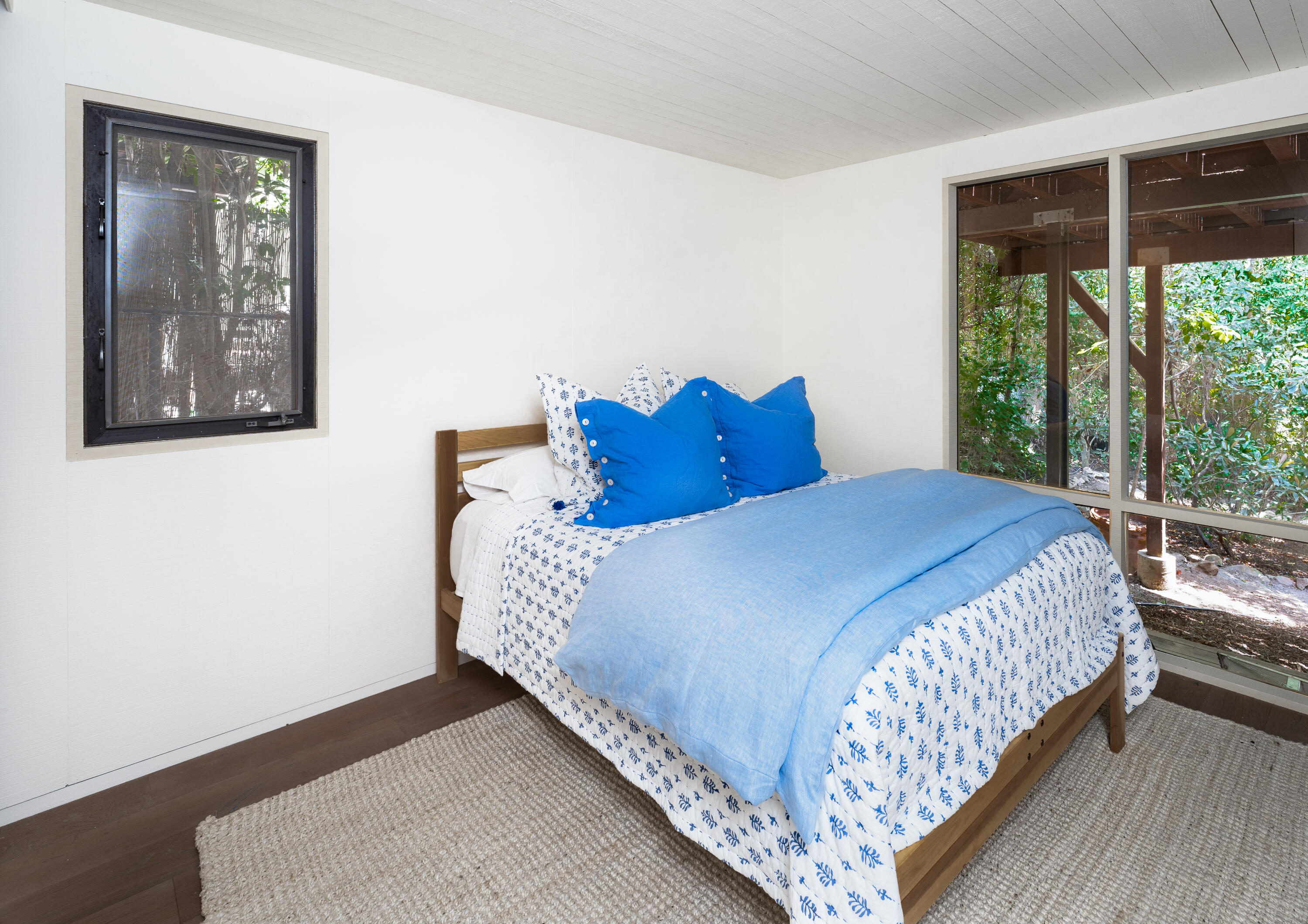 180 Hermosillo Road Montecito, CA 93108 - Photo 29 of 31 a large bed sitting in a bedroom next to a window