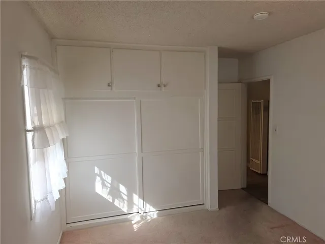 a view of elevator with hallway