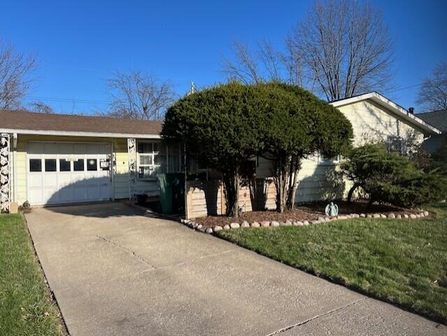 6833 Tyler Street Merrillville, IN 46410 - Photo 1 of 3 front view of house with a yard