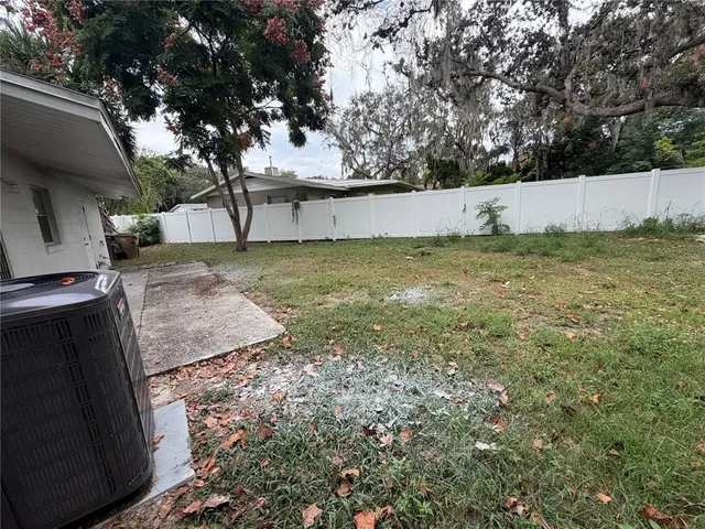 a view of outdoor space and yard