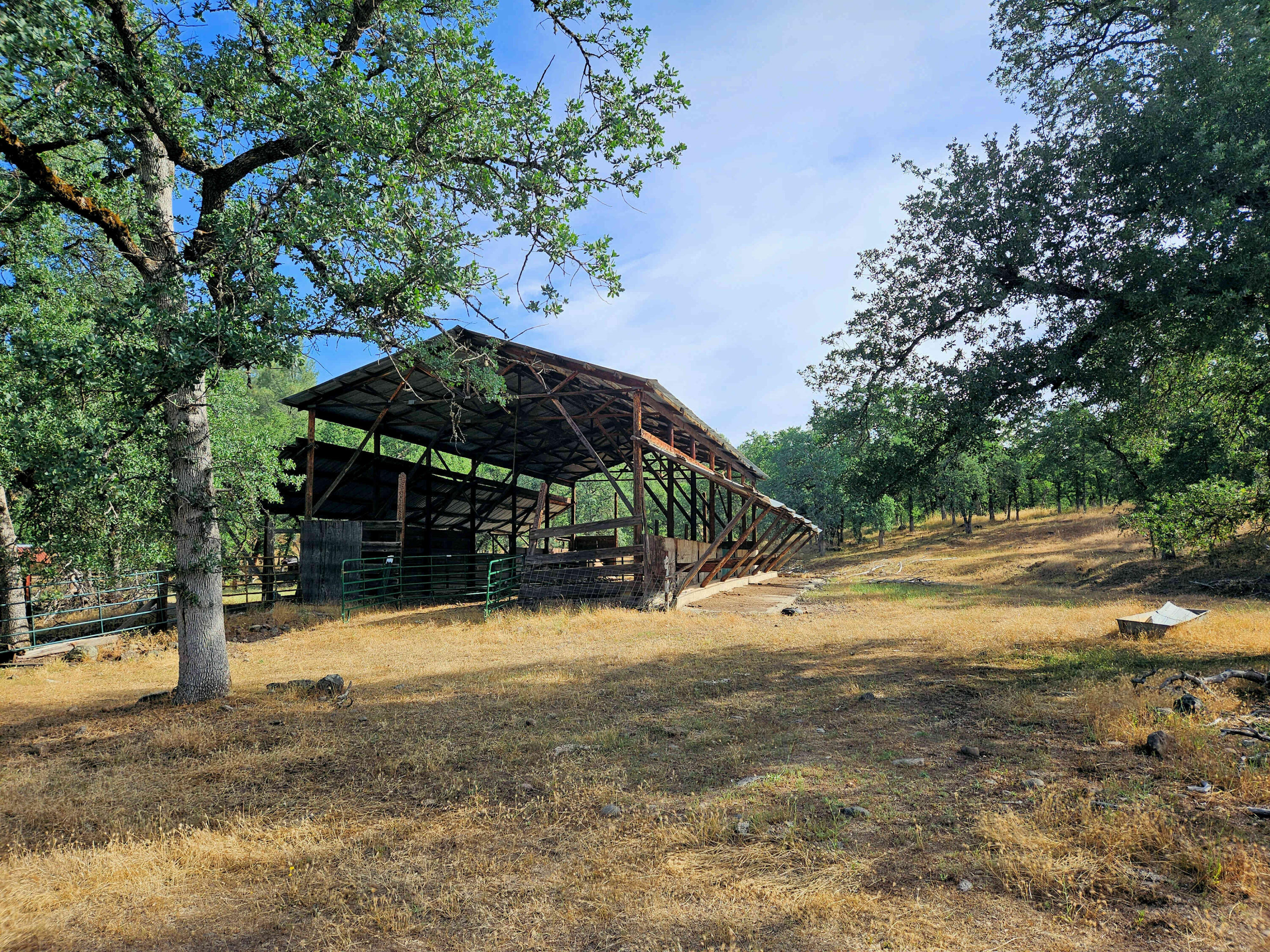 234-acres Beaver Road Oak Run, CA 96069 - Photo 8 of 45 Cattle barn