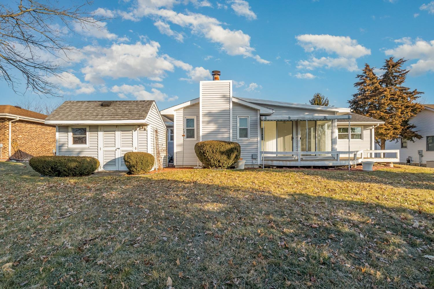 1286 Brandywine Road Crown Point, IN 46307 - Photo 25 of 30 a front view of a house with a yard