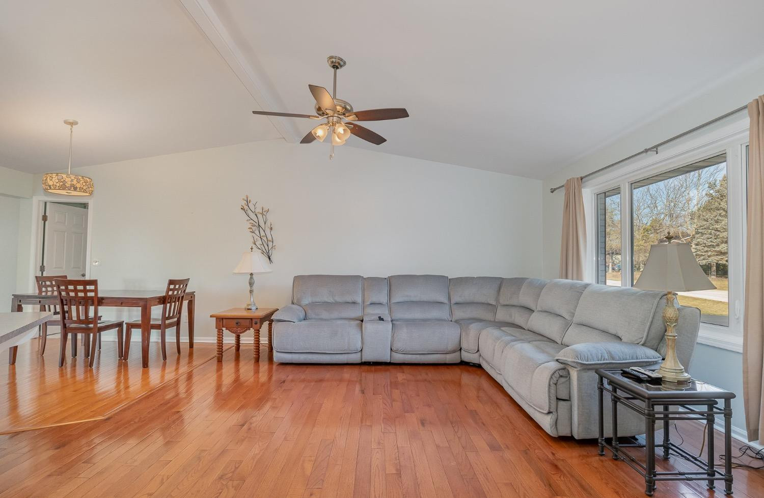 1286 Brandywine Road Crown Point, IN 46307 - Photo 5 of 30 a living room with furniture and wooden floor