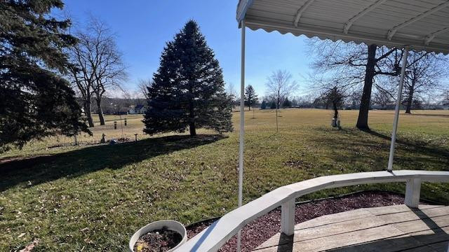 1286 Brandywine Road Crown Point, IN 46307 - Photo 8 of 30 a view of a back yard of the house