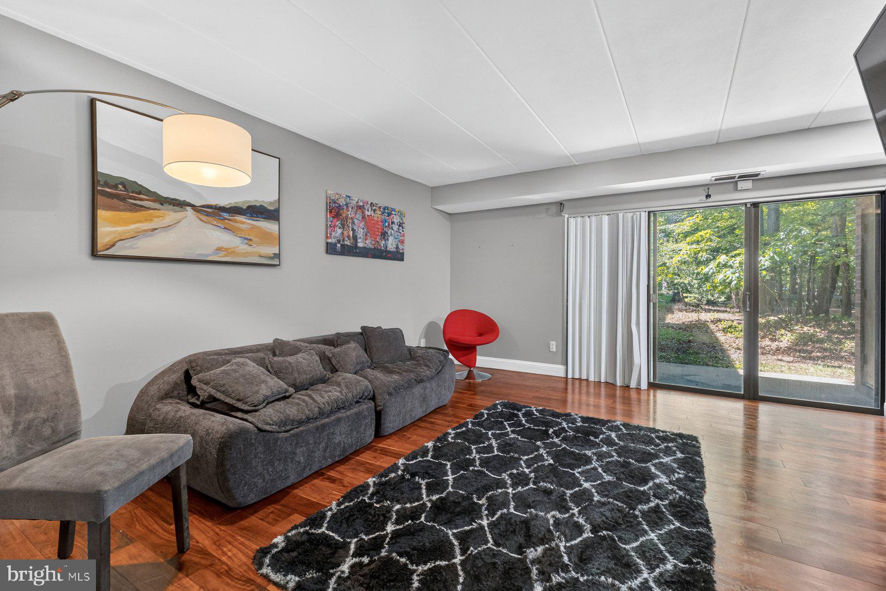2330 Freetown Court, Unit 4/1B Reston, VA 20191 - Photo 4 of 26 Living room with rear patio access
