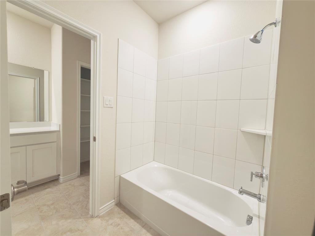 2117 Eugene Street Anna, TX 75409 - Photo 30 of 31 Full bathroom featuring shower / bathtub combination and vanity