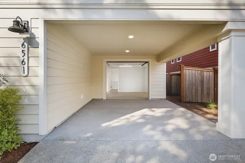 a view of empty room