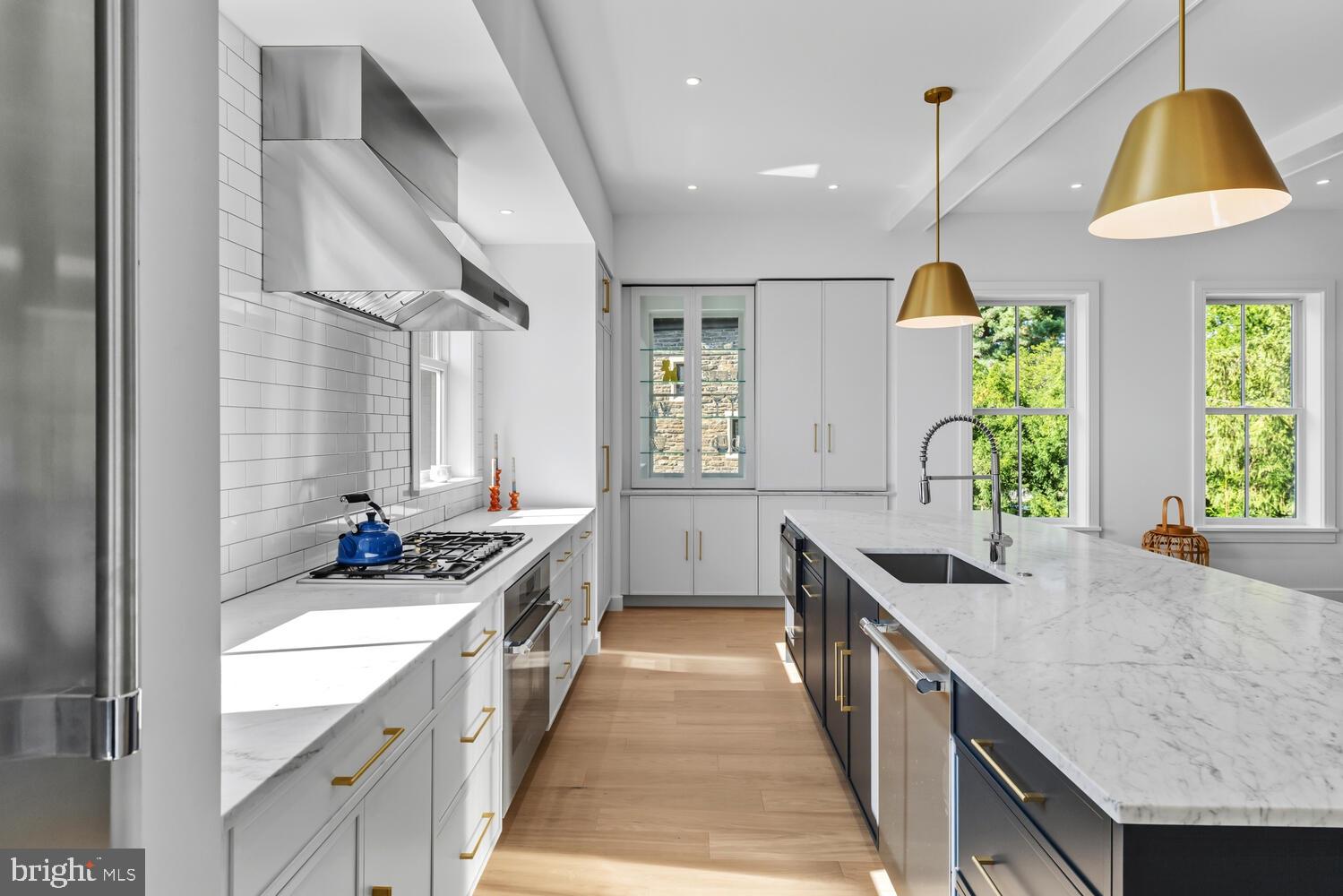 14 Pelham Road Philadelphia, PA 19119 - Photo 16 of 49 a kitchen with a stove and a sink