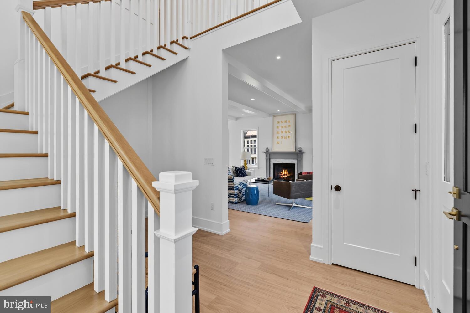 14 Pelham Road Philadelphia, PA 19119 - Photo 4 of 49 a view of entryway and livingroom with furniture