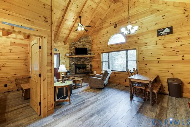 a view of a balcony with two chairs