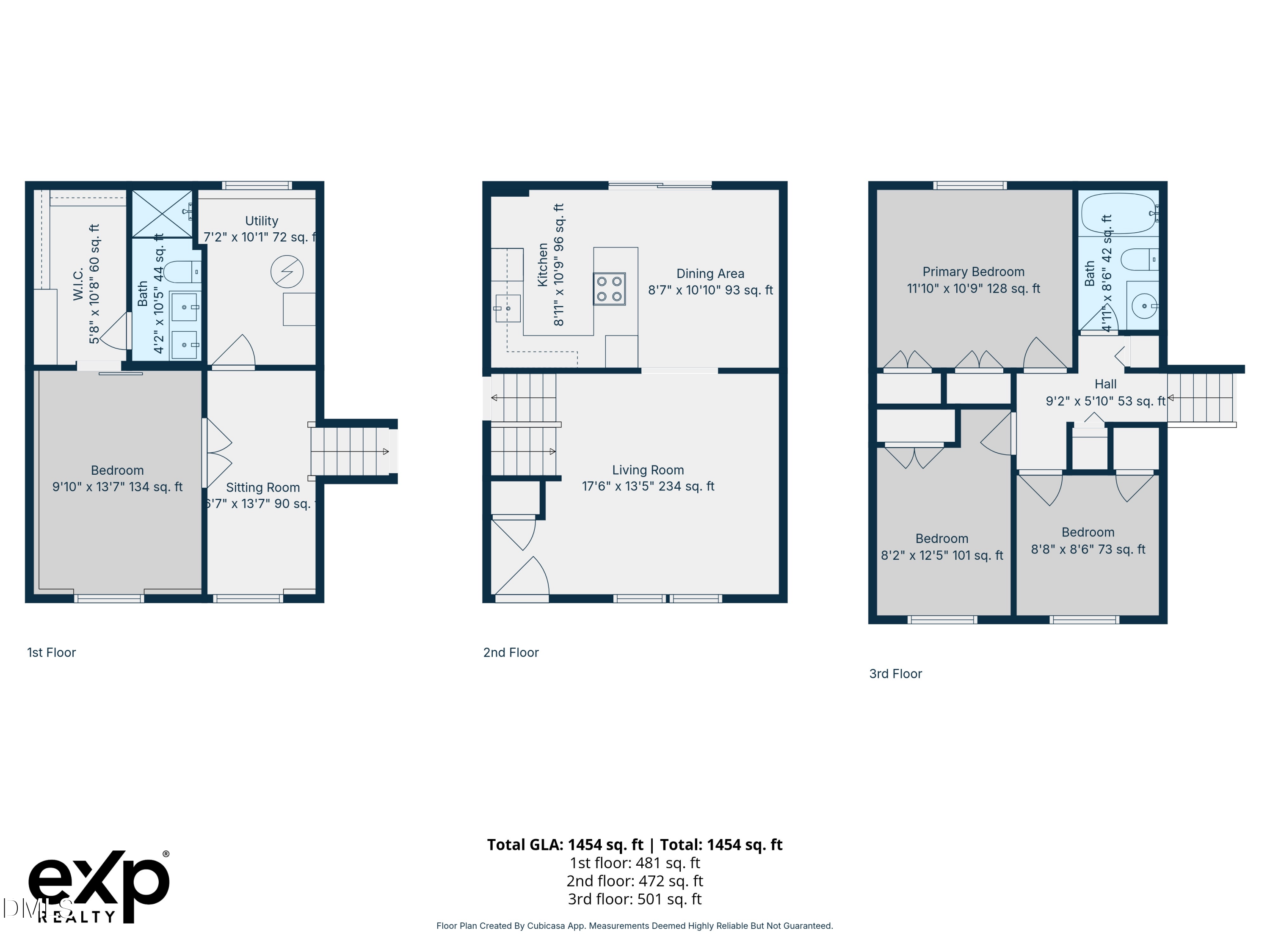 7809 Kitty Lane Raleigh, NC 27615 - Photo 26 of 29 a picture of a floor plan