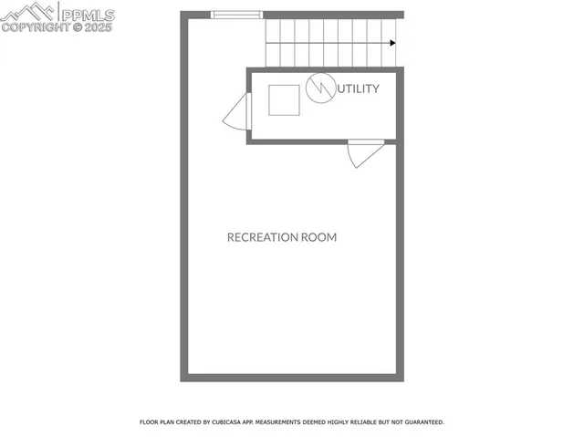 a picture of a bench in a white building