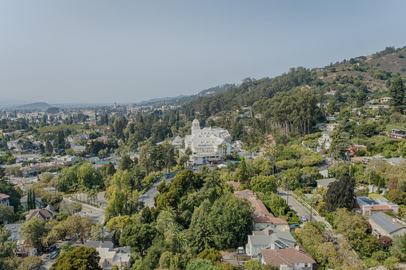 101 Tunnel Road Berkeley, CA 94705 - Photo 34 of 34 an aerial view of a house with a yard and mountain view in back