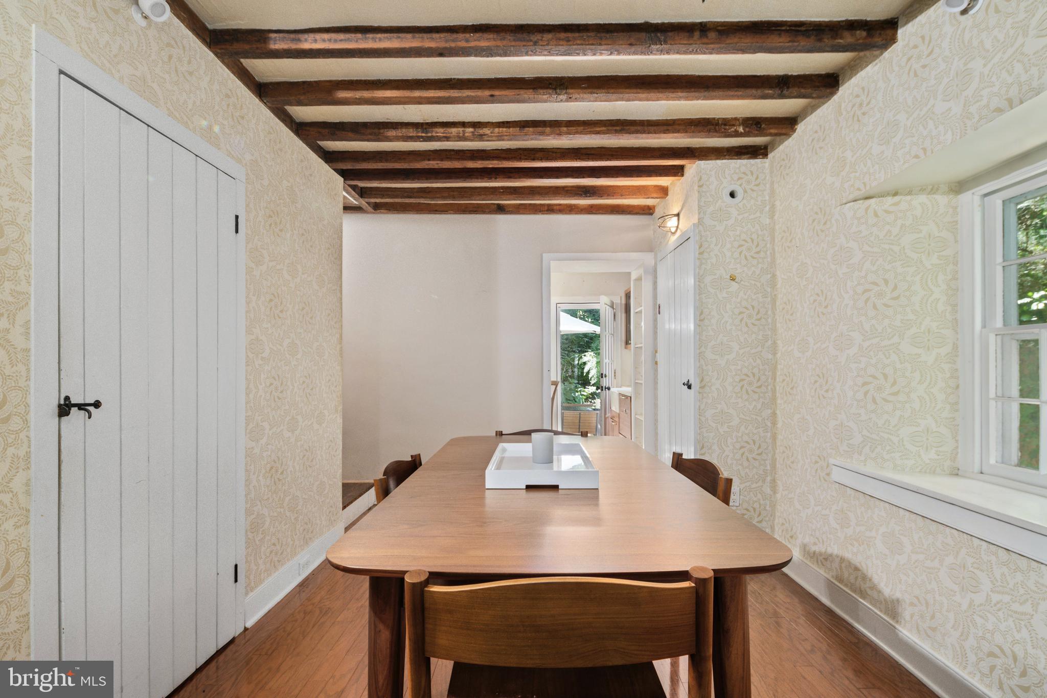 75 West Rose Valley Road Rose Valley, PA 19086 - Photo 5 of 31 a view of a dining room with a table and chairs