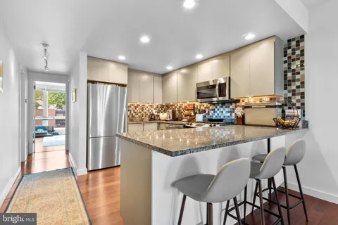 a car parked in front of a house