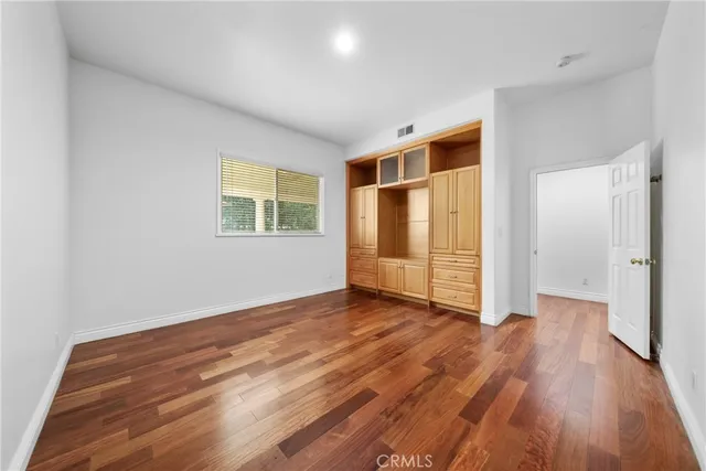 a view of livingroom with furniture and wooden floor