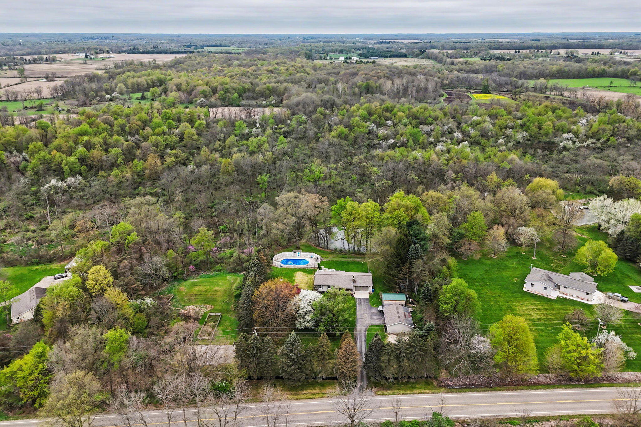 6950 Lacey Lake Road Bellevue, MI 49021 - Photo 52 of 53 55-web-or-mls-drone1