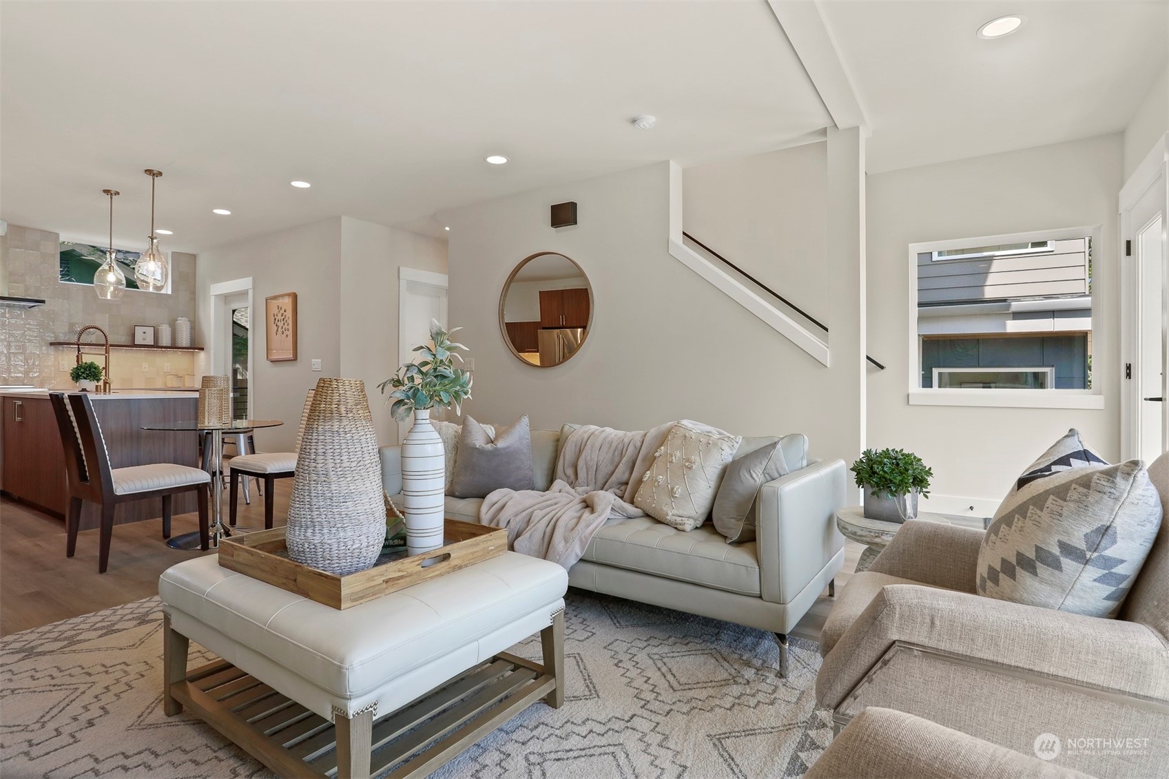 520 North 48th Street, Unit B Seattle, WA 98103 - Photo 6 of 38 a living room with furniture and a large window