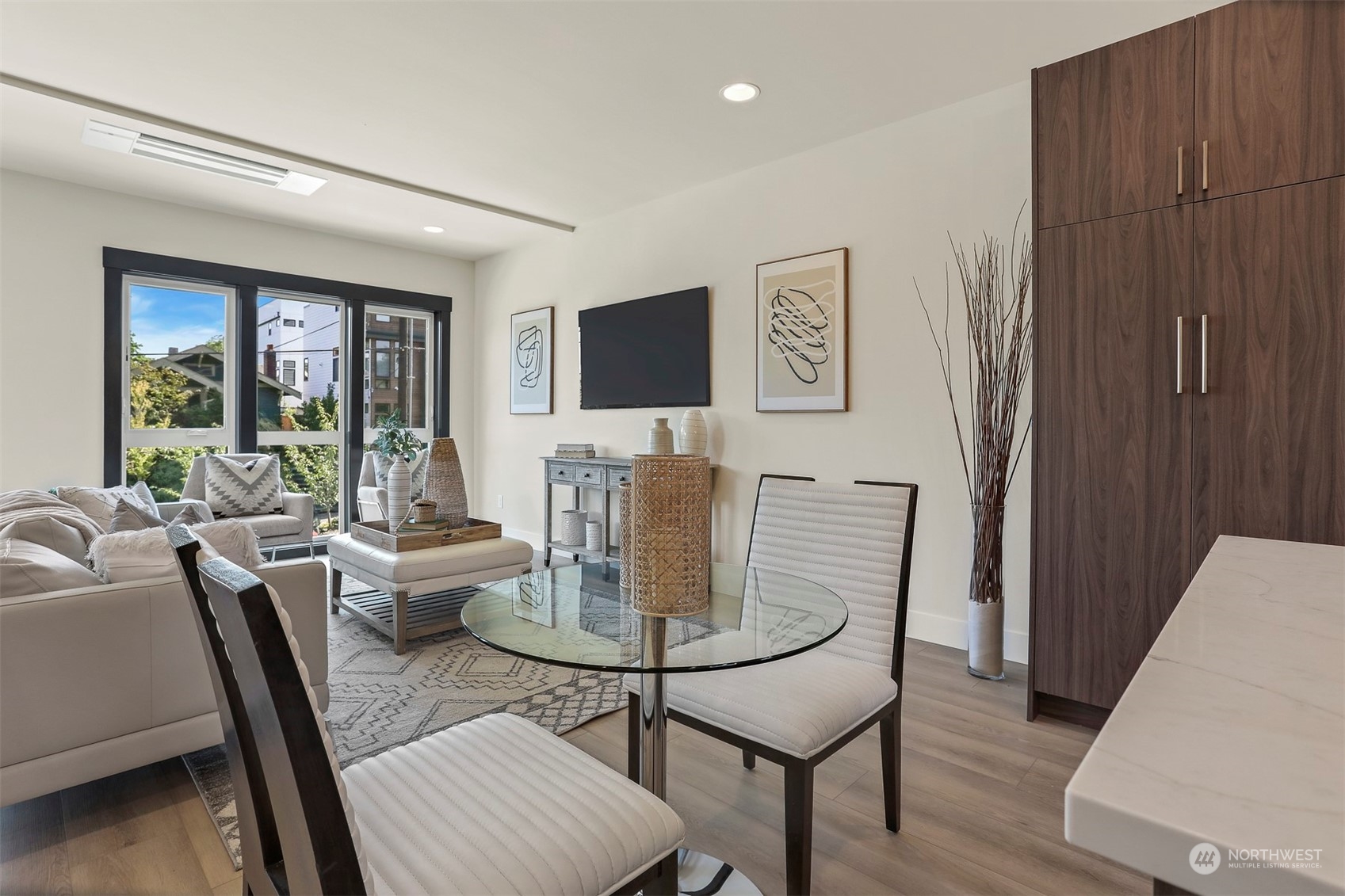 520 North 48th Street, Unit B Seattle, WA 98103 - Photo 8 of 38 a dining room with furniture and window