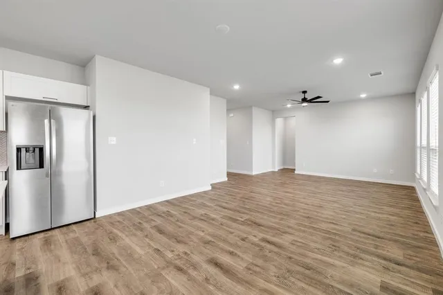 a view of empty room