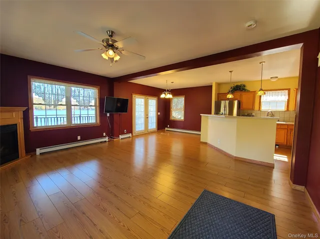 a view of front door