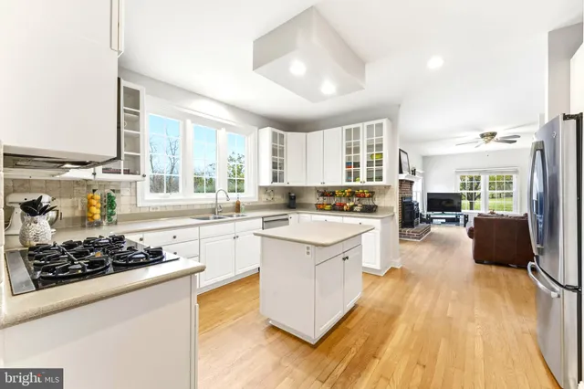 a view of outdoor space with trees