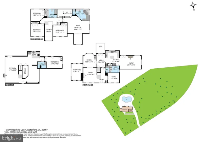 $1,339,000 | 15700 Trapshire Court, Waterford, VA 20197