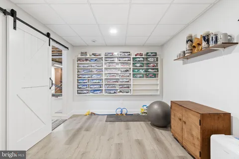 a view of a town with residential houses