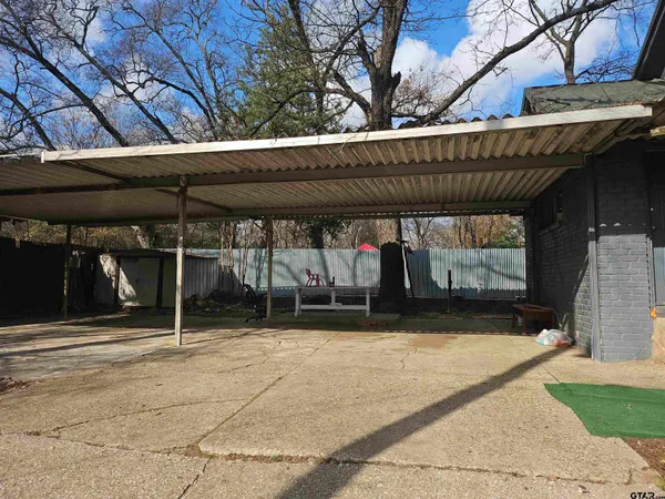 a view of outdoor space with porch